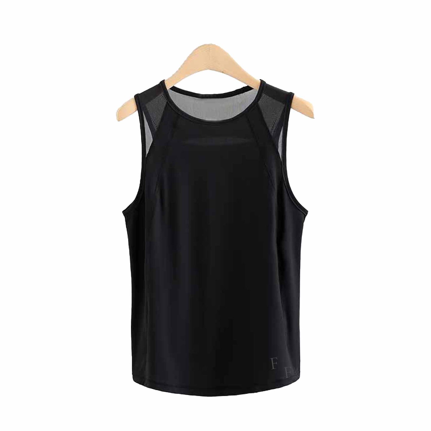 Women's Cutout Tank Black